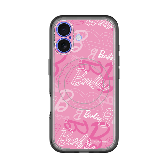 スリムプロテクションプレミアムケース with MagSafe［ Barbie - ロゴパターン1 ］