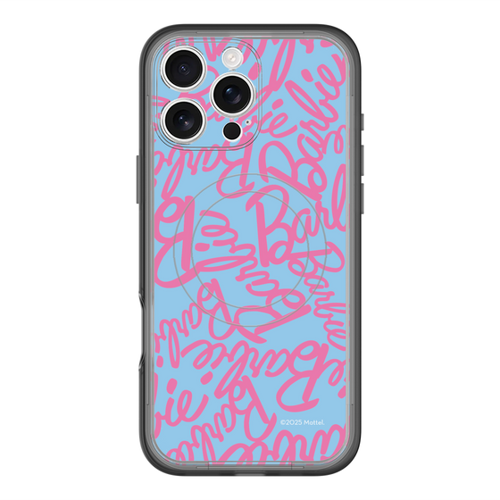 スリムプロテクションプレミアムケース with MagSafe［ Barbie - ロゴパターン2 ］