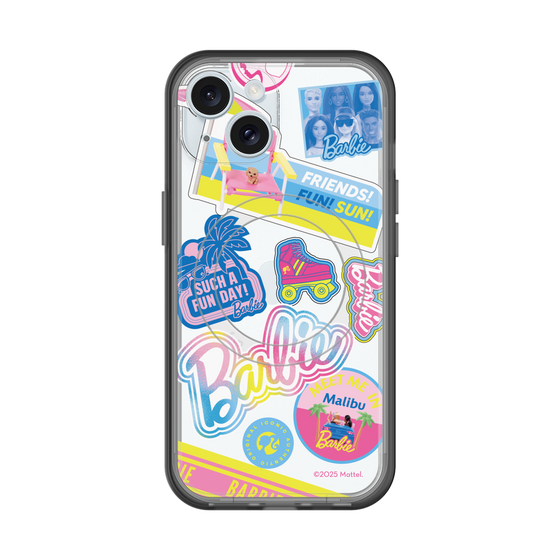 スリムプロテクションプレミアムケース with MagSafe［ Barbie - ステッカー ］