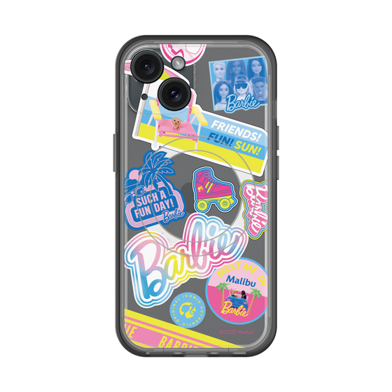 スリムプロテクションプレミアムケース with MagSafe［ Barbie - ステッカー ］