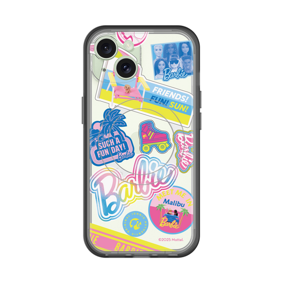 スリムプロテクションプレミアムケース with MagSafe［ Barbie - ステッカー ］