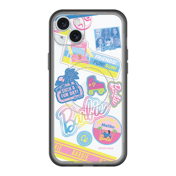 スリムプロテクションプレミアムケース with MagSafe［ Barbie - ステッカー ］