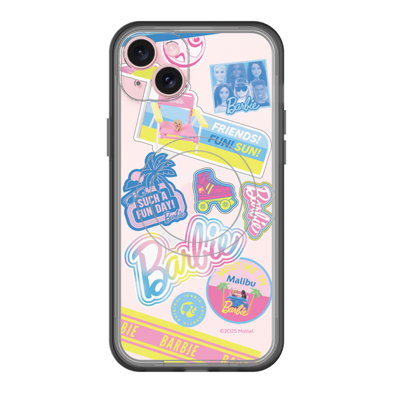 スリムプロテクションプレミアムケース with MagSafe［ Barbie - ステッカー ］