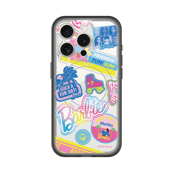 スリムプロテクションプレミアムケース with MagSafe［ Barbie - ステッカー ］