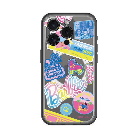 スリムプロテクションプレミアムケース with MagSafe［ Barbie - ステッカー ］