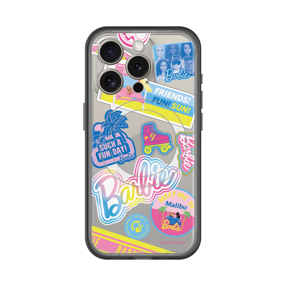 スリムプロテクションプレミアムケース with MagSafe［ Barbie - ステッカー ］