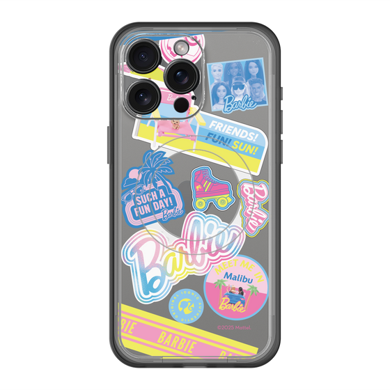 スリムプロテクションプレミアムケース with MagSafe［ Barbie - ステッカー ］