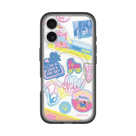 スリムプロテクションプレミアムケース with MagSafe［ Barbie - ステッカー ］