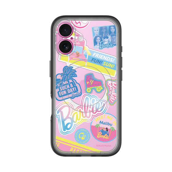 スリムプロテクションプレミアムケース with MagSafe［ Barbie - ステッカー ］