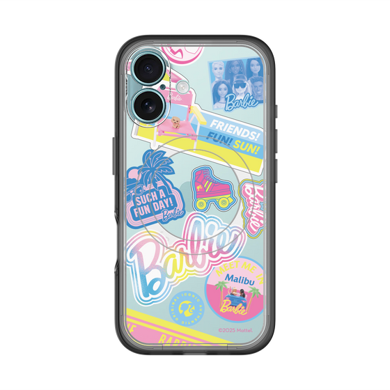 スリムプロテクションプレミアムケース with MagSafe［ Barbie - ステッカー ］