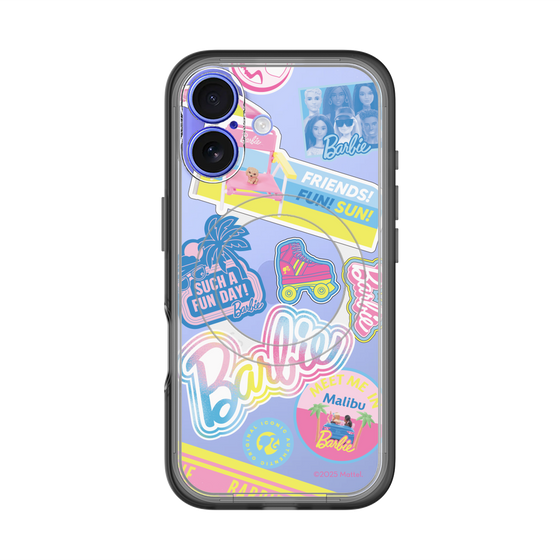 スリムプロテクションプレミアムケース with MagSafe［ Barbie - ステッカー ］