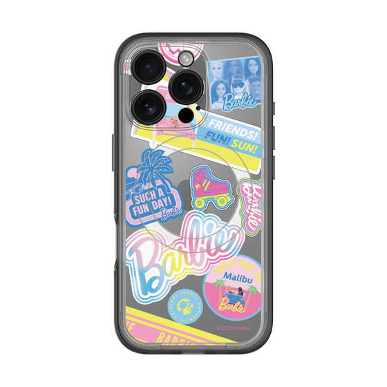 スリムプロテクションプレミアムケース with MagSafe［ Barbie - ステッカー ］