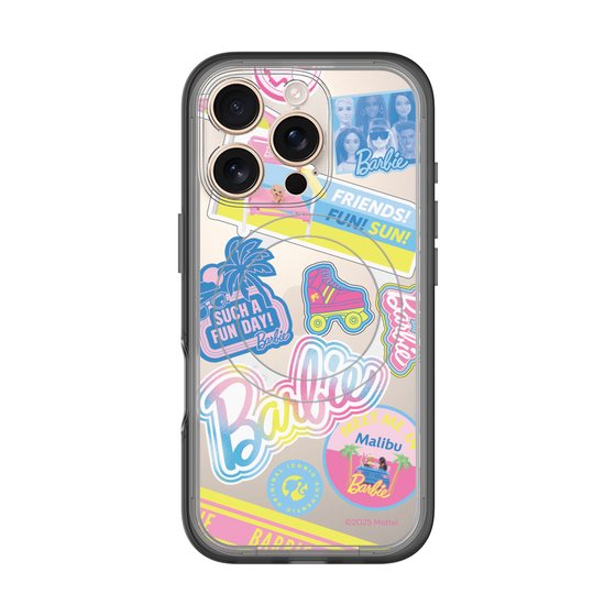 スリムプロテクションプレミアムケース with MagSafe［ Barbie - ステッカー ］