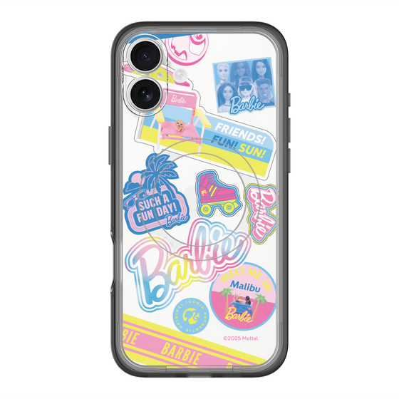 スリムプロテクションプレミアムケース with MagSafe［ Barbie - ステッカー ］