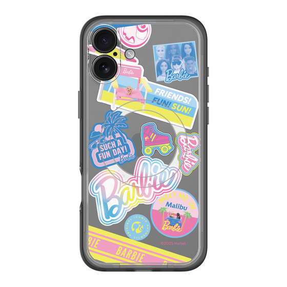 スリムプロテクションプレミアムケース with MagSafe［ Barbie - ステッカー ］