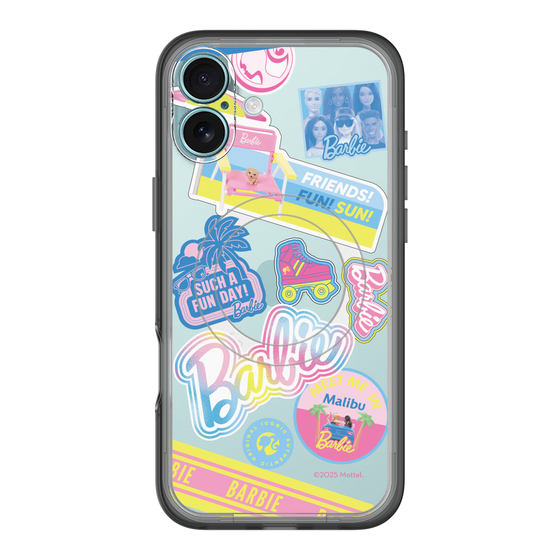 スリムプロテクションプレミアムケース with MagSafe［ Barbie - ステッカー ］