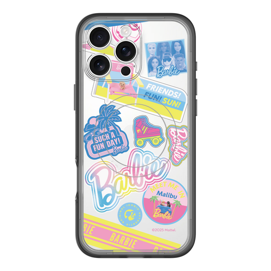スリムプロテクションプレミアムケース with MagSafe［ Barbie - ステッカー ］