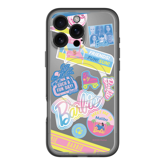 スリムプロテクションプレミアムケース with MagSafe［ Barbie - ステッカー ］