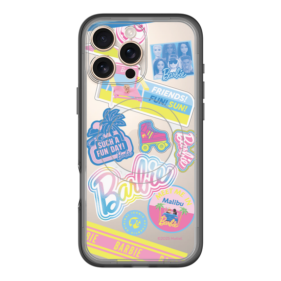スリムプロテクションプレミアムケース with MagSafe［ Barbie - ステッカー ］