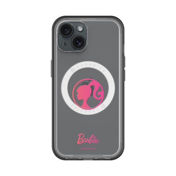 スリムプロテクションプレミアムケース with MagSafe［ Barbie - ロゴ ］