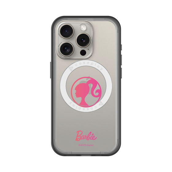 スリムプロテクションプレミアムケース with MagSafe［ Barbie - ロゴ ］