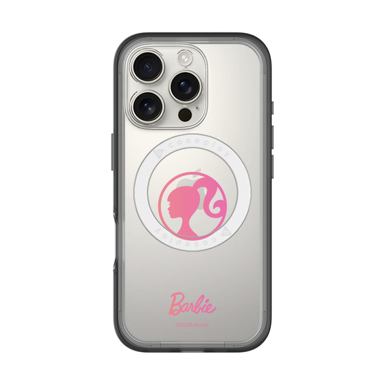 スリムプロテクションプレミアムケース with MagSafe［ Barbie - ロゴ ］