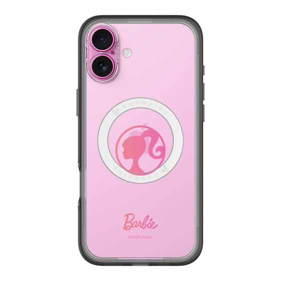 スリムプロテクションプレミアムケース with MagSafe［ Barbie - ロゴ ］
