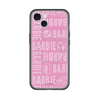 スリムプロテクションプレミアムケース with MagSafe［ Barbie - ロゴパターン3 ］