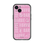 スリムプロテクションプレミアムケース with MagSafe［ Barbie - ロゴパターン3 ］