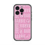 スリムプロテクションプレミアムケース with MagSafe［ Barbie - ロゴパターン3 ］