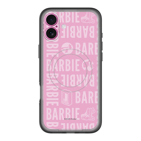 スリムプロテクションプレミアムケース with MagSafe［ Barbie - ロゴパターン3 ］