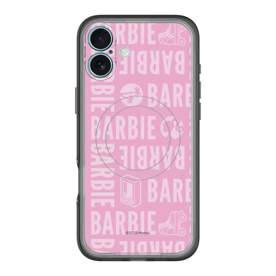 スリムプロテクションプレミアムケース with MagSafe［ Barbie - ロゴパターン3 ］
