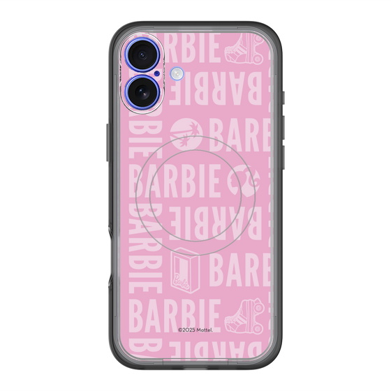 スリムプロテクションプレミアムケース with MagSafe［ Barbie - ロゴパターン3 ］