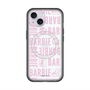 スリムプロテクションプレミアムケース with MagSafe［ Barbie - ロゴパターン3 - クリア ］