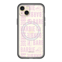 スリムプロテクションプレミアムケース with MagSafe［ Barbie - ロゴパターン3 - クリア ］
