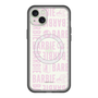 スリムプロテクションプレミアムケース with MagSafe［ Barbie - ロゴパターン3 - クリア ］