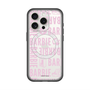 スリムプロテクションプレミアムケース with MagSafe［ Barbie - ロゴパターン3 - クリア ］