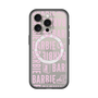 スリムプロテクションプレミアムケース with MagSafe［ Barbie - ロゴパターン3 - クリア ］