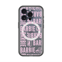 スリムプロテクションプレミアムケース with MagSafe［ Barbie - ロゴパターン3 - クリア ］