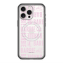 スリムプロテクションプレミアムケース with MagSafe［ Barbie - ロゴパターン3 - クリア ］