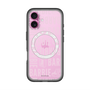 スリムプロテクションプレミアムケース with MagSafe［ Barbie - ロゴパターン3 - クリア ］