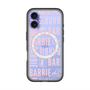 スリムプロテクションプレミアムケース with MagSafe［ Barbie - ロゴパターン3 - クリア ］