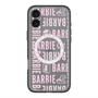 スリムプロテクションプレミアムケース with MagSafe［ Barbie - ロゴパターン3 - クリア ］