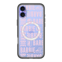 スリムプロテクションプレミアムケース with MagSafe［ Barbie - ロゴパターン3 - クリア ］