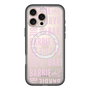 スリムプロテクションプレミアムケース with MagSafe［ Barbie - ロゴパターン3 - クリア ］