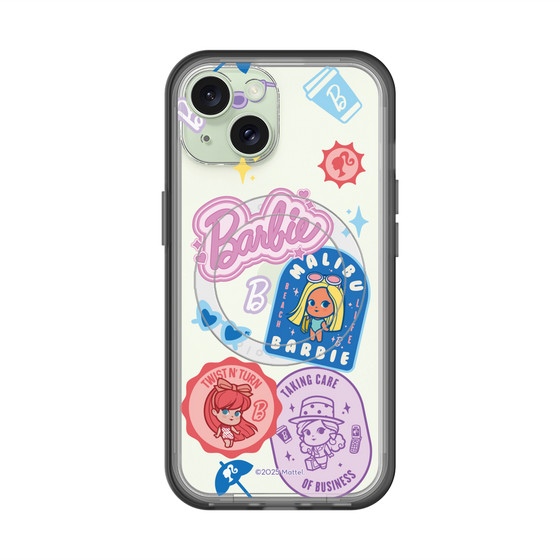 スリムプロテクションプレミアムケース with MagSafe［ Barbie - CUTIE STYLE2 ］