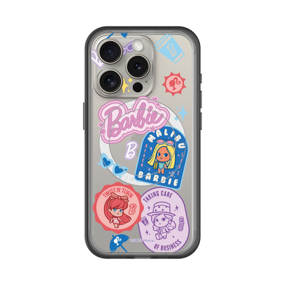 スリムプロテクションプレミアムケース with MagSafe［ Barbie - CUTIE STYLE2 ］