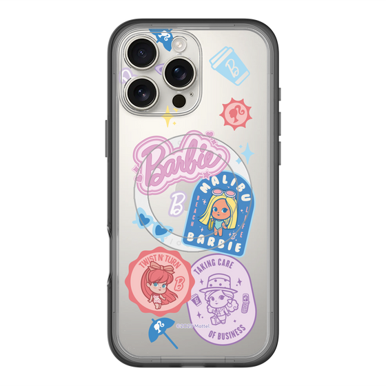 スリムプロテクションプレミアムケース with MagSafe［ Barbie - CUTIE STYLE2 ］