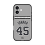 スリムプロテクションプレミアムケース with MagSafe［ 読売ジャイアンツ - #45 TANAKA - ビジター ］