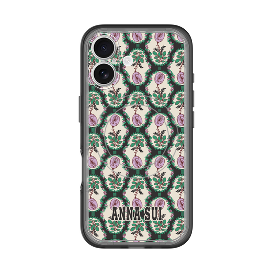 スリムプロテクションプレミアムケース with MagSafe［ ANNA SUI - ROSE CAMEO ］